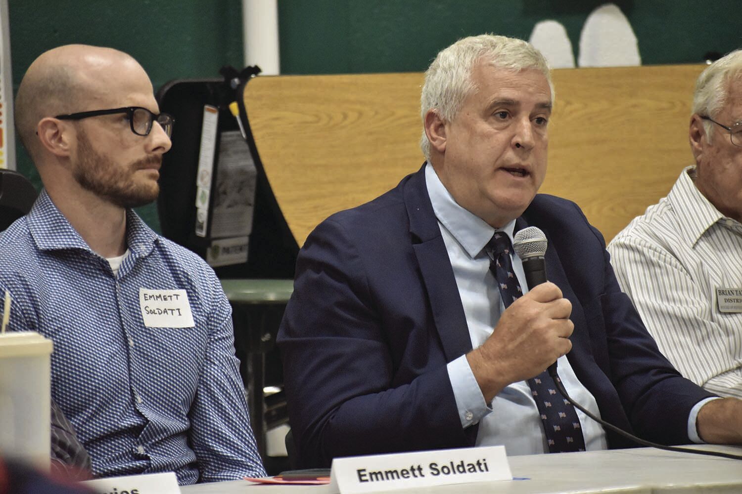 Executive council candidates square off at forum